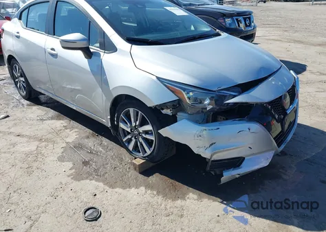 2021 Nissan Versa Sv Xtronic Cvt из США, поврежденный, VIN 3N1CN8EV8ML923372